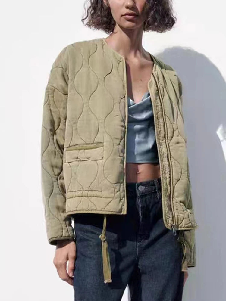 Oversized Vintage Padded Women's Jacket 0