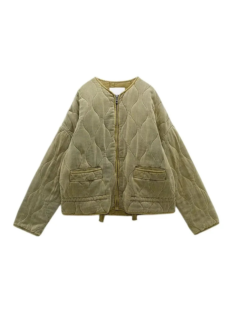 Oversized Vintage Padded Women's Jacket 1