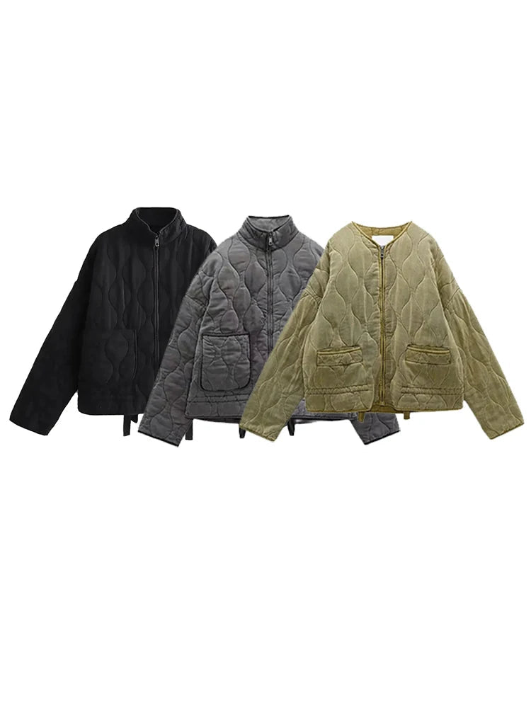 Oversized Vintage Padded Women's Jacket 4