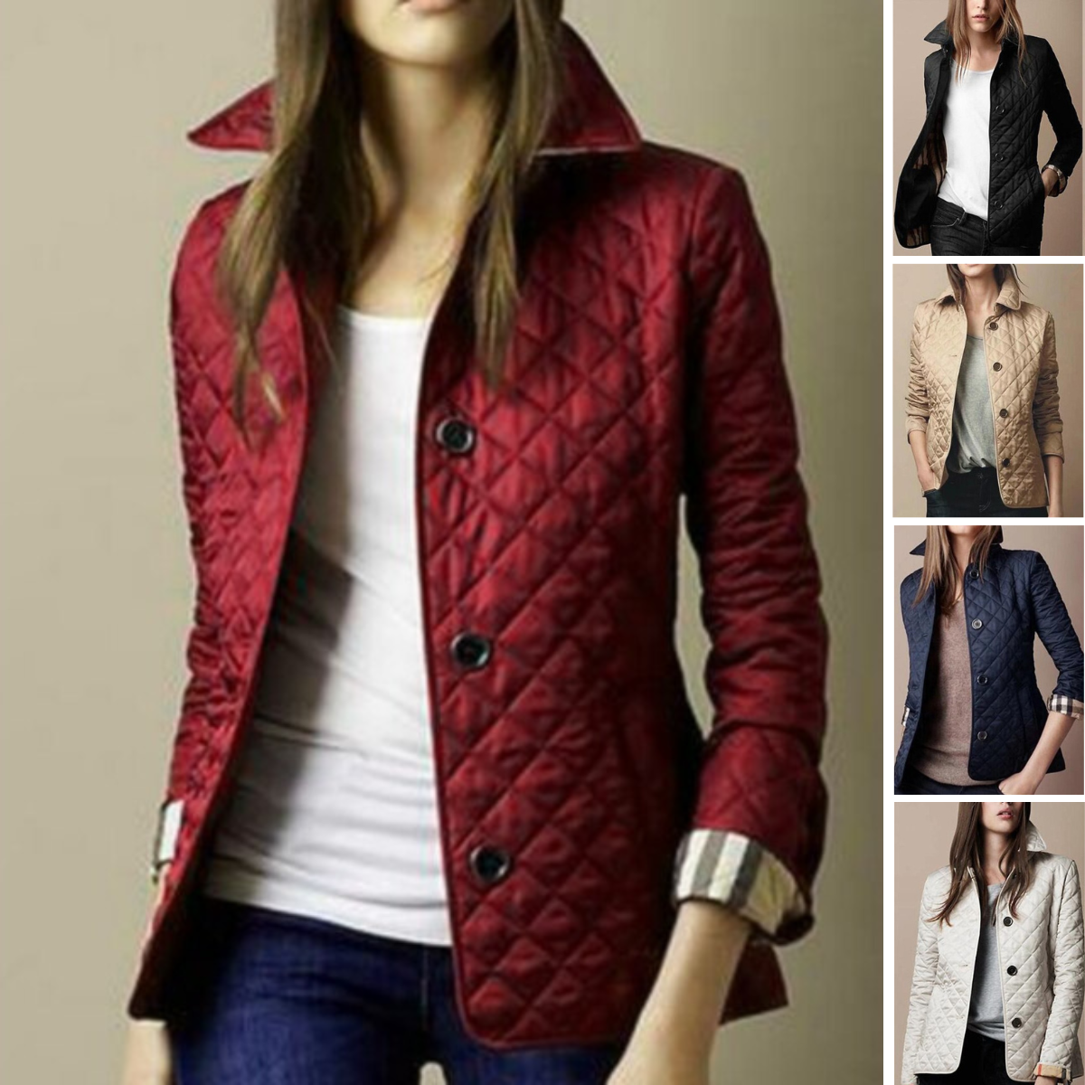 Stylish quilted women's jacket 3