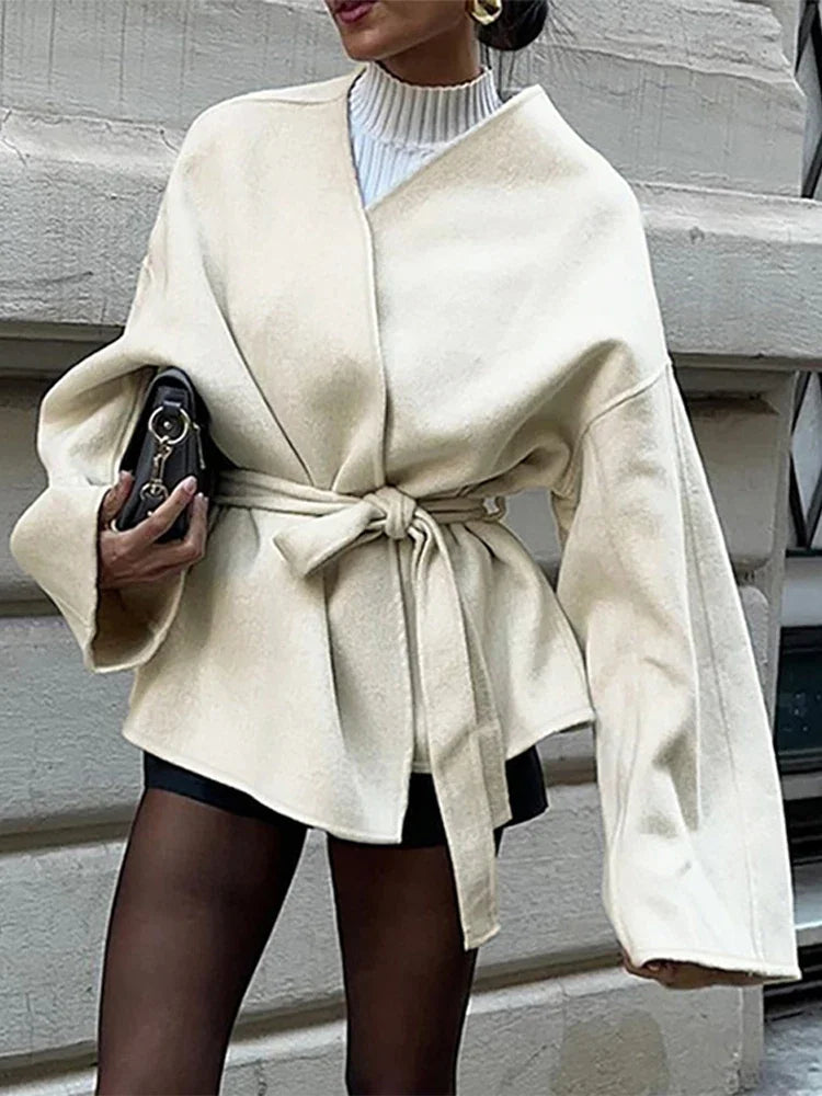 Heidi Fashion | Fleece Jacket with Belt 3