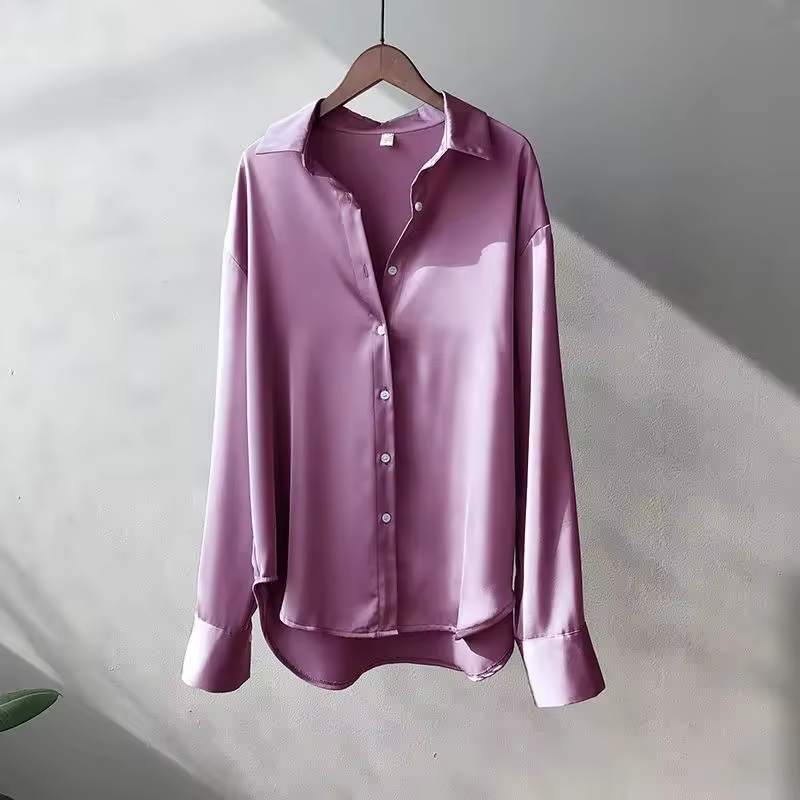 Women's Silk Shirt Blouse 6