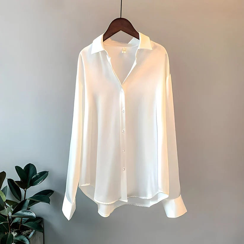 Women's Silk Shirt Blouse 5