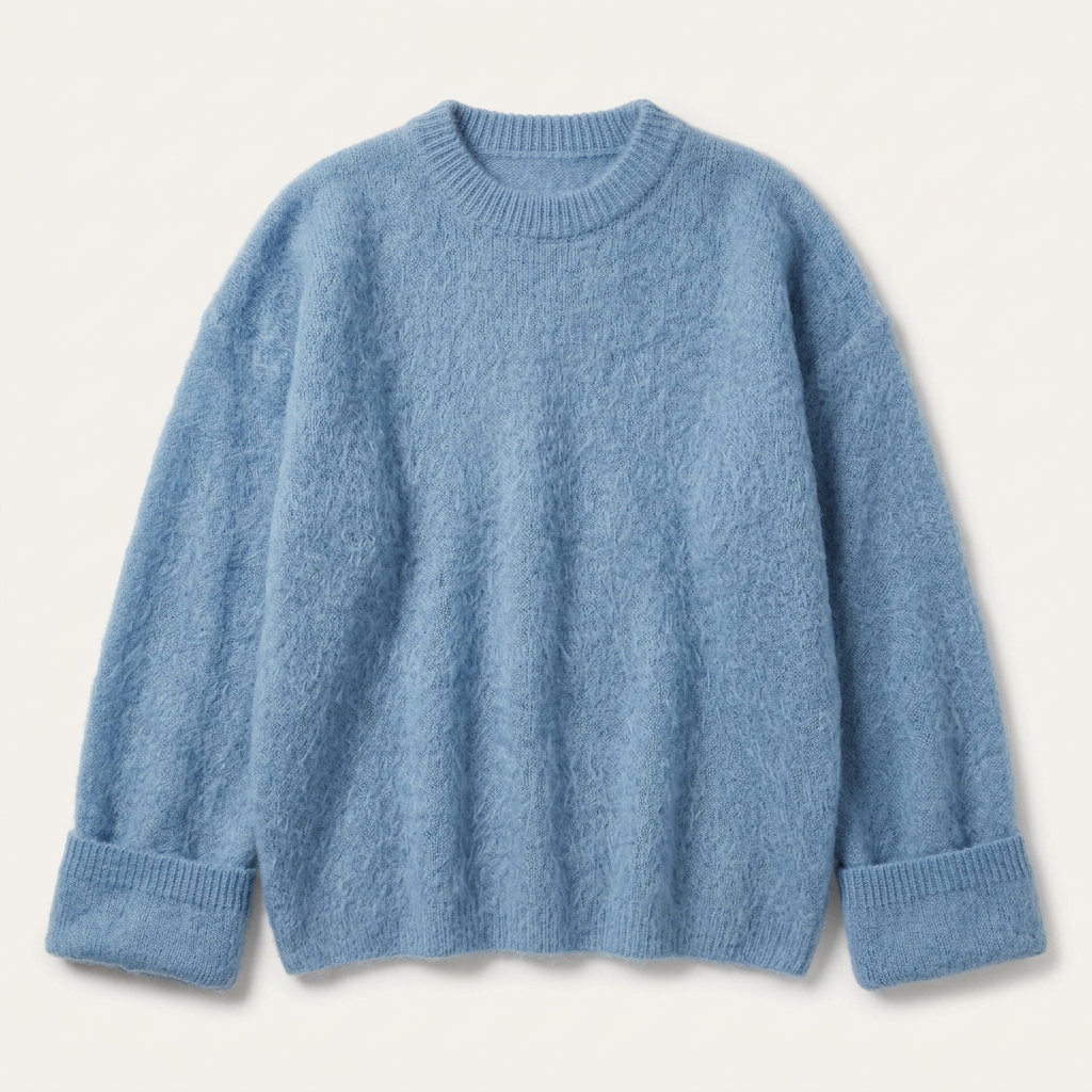 Women’s Loose Fit Sweater Dropped Shoulders