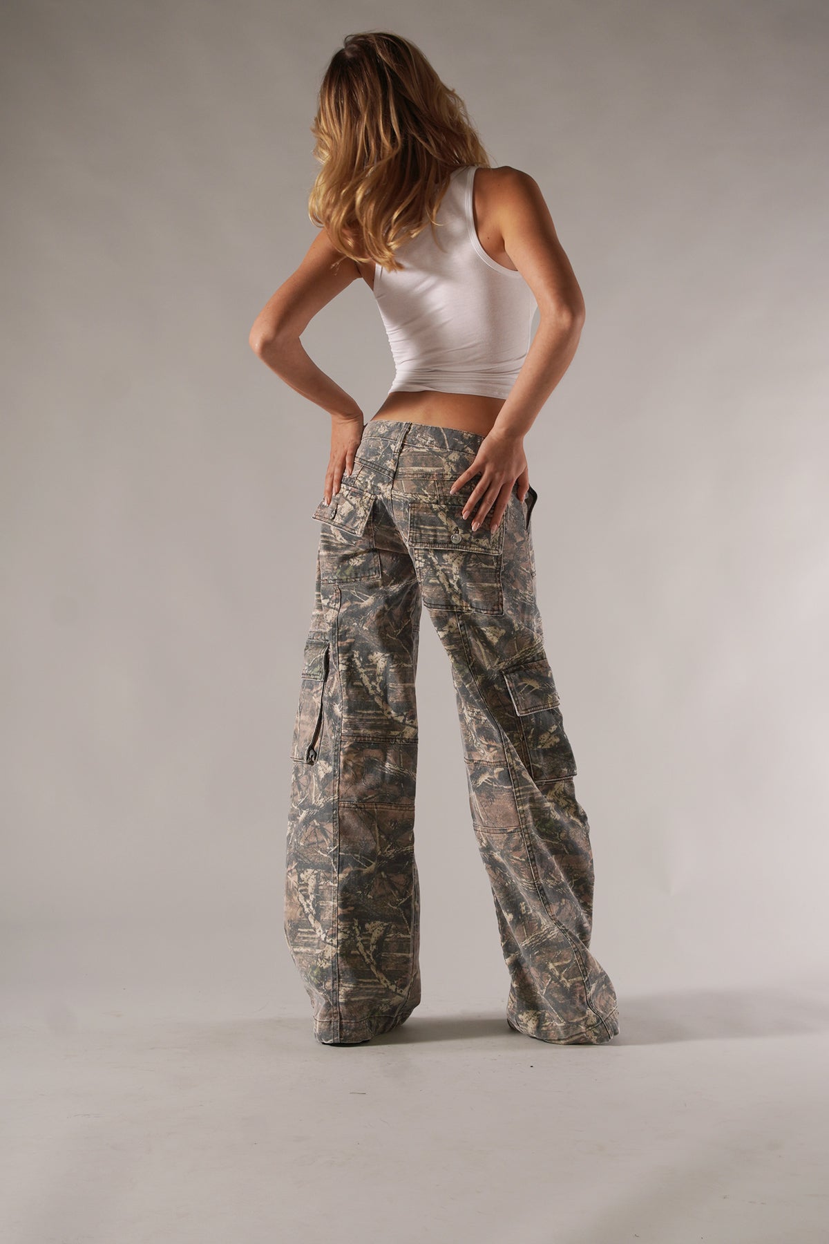 Camo Cargo Pants with Utility Pockets 5