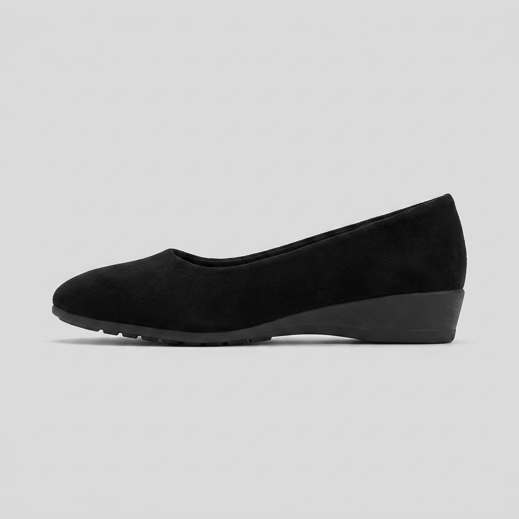 Women's Low Wedge Slip-On Ballet Flats