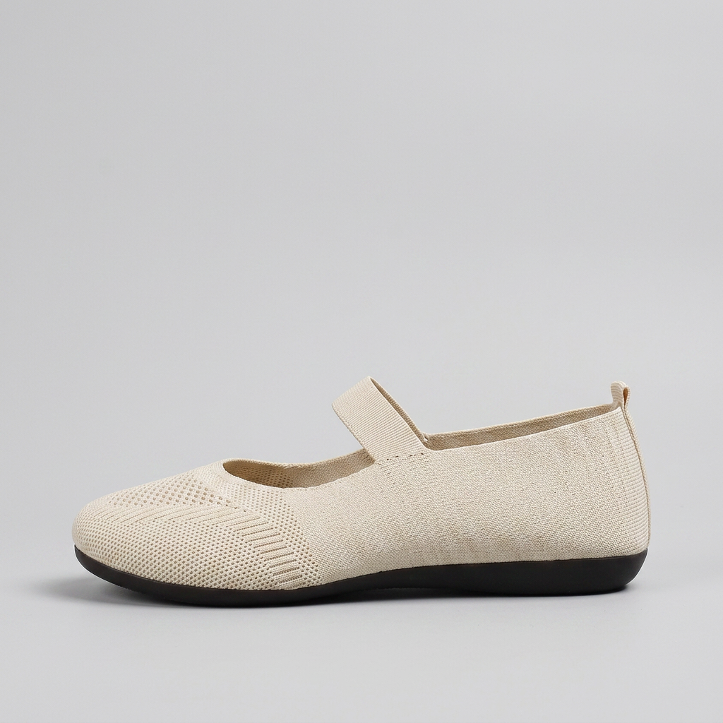 Women's Mary Jane Knit Ballet Flats