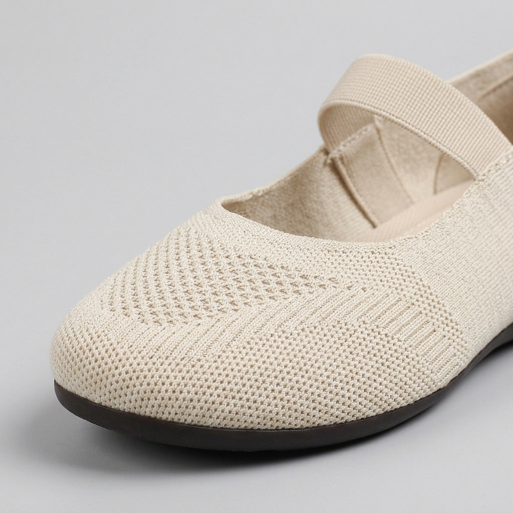 Women's Mary Jane Knit Ballet Flats