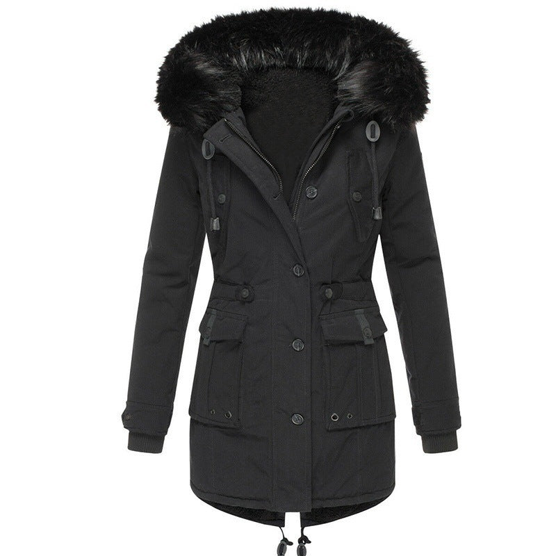 Winter Coat with Hood for Women Stylish Warmth for Cold Days 0