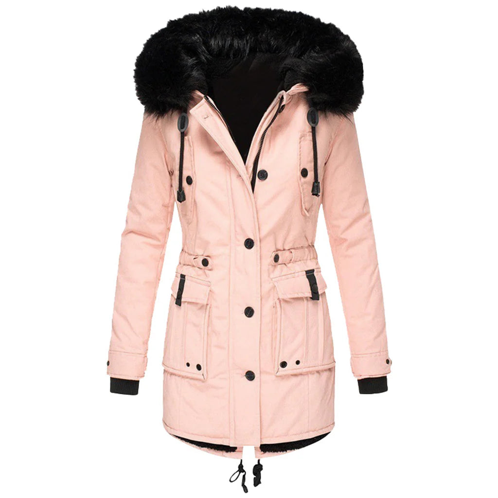 Winter Coat with Hood for Women Stylish Warmth for Cold Days 3
