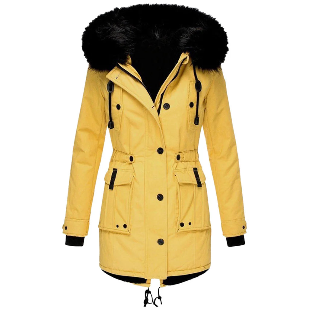 Winter Coat with Hood for Women Stylish Warmth for Cold Days 4