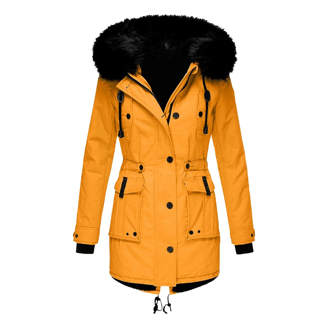 Winter Coat with Hood for Women Stylish Warmth for Cold Days 5