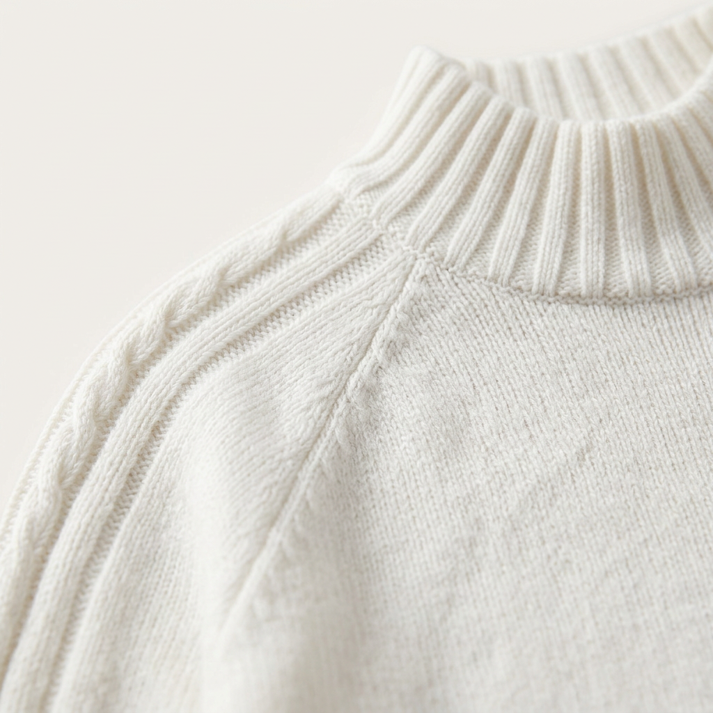 Women’s Mock Neck Sweater Raglan Sleeves