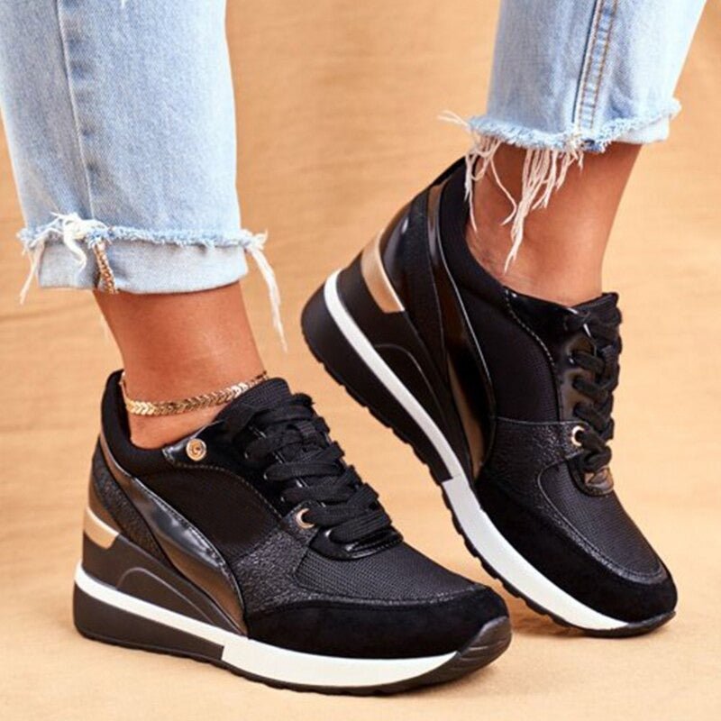 Elara Haus Women's Sneakers - Breathable Fabric Best Walking Shoes For Women 3