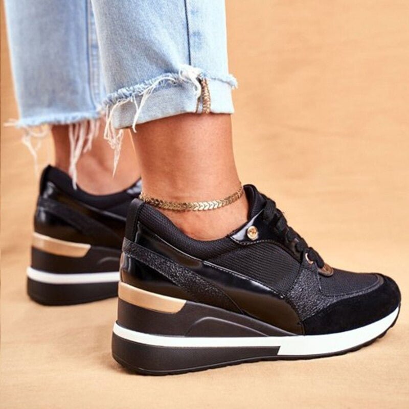 Elara Haus Women's Sneakers - Breathable Fabric Best Walking Shoes For Women 4