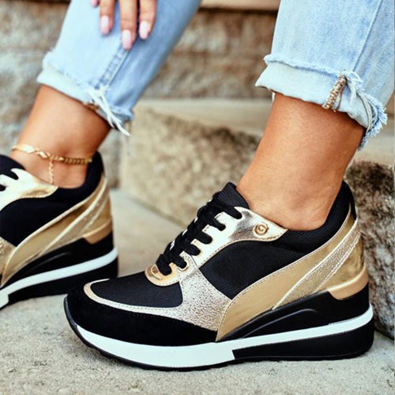 Elara Haus Women's Sneakers - Breathable Fabric Best Walking Shoes For Women 2