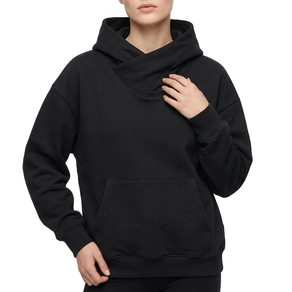 Women's Oversized Turtleneck Sweatshirt