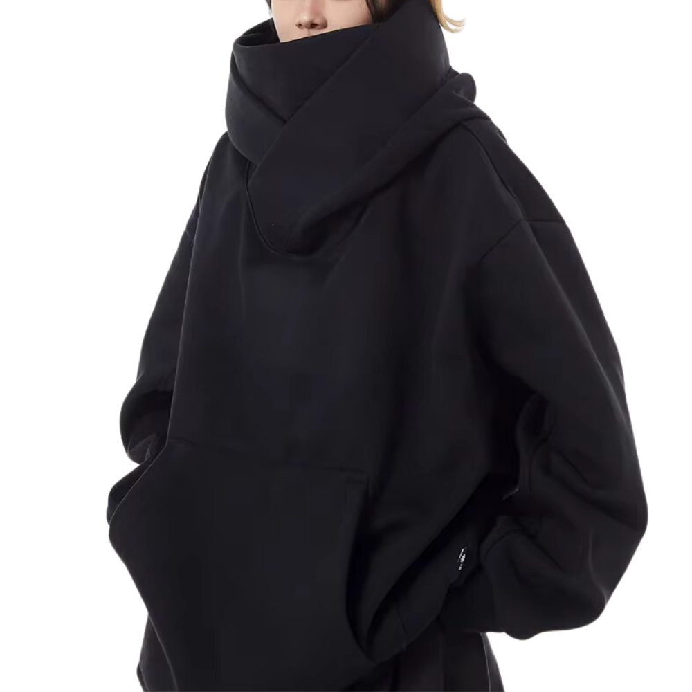 Oversized Women's turtleneck sweatshirt 3