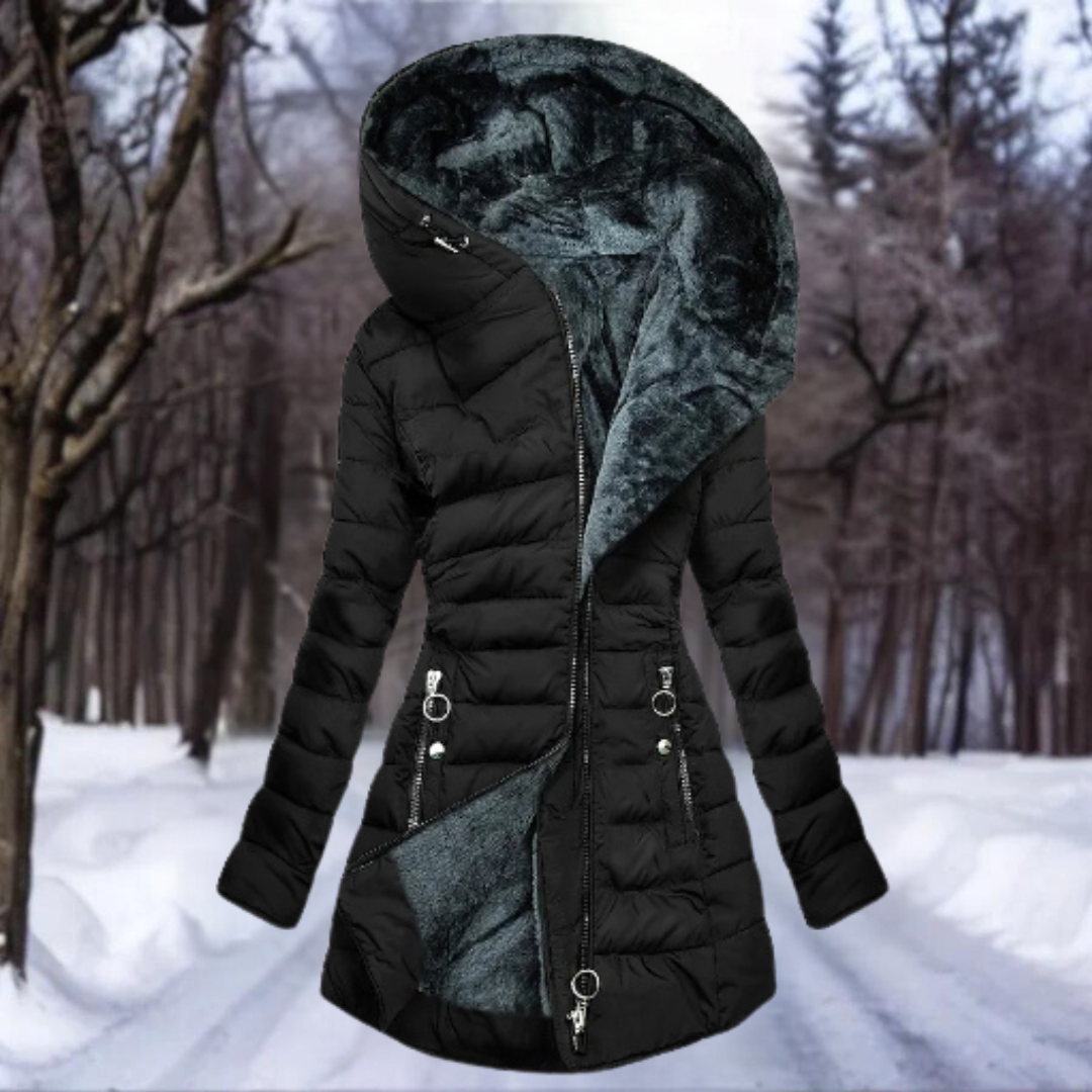 Women’s Insulated Waterproof Hooded Puffer Jacket 6