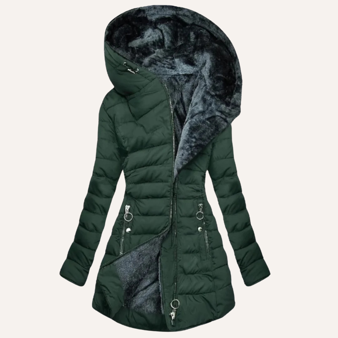 Women’s Insulated Waterproof Hooded Puffer Jacket 7