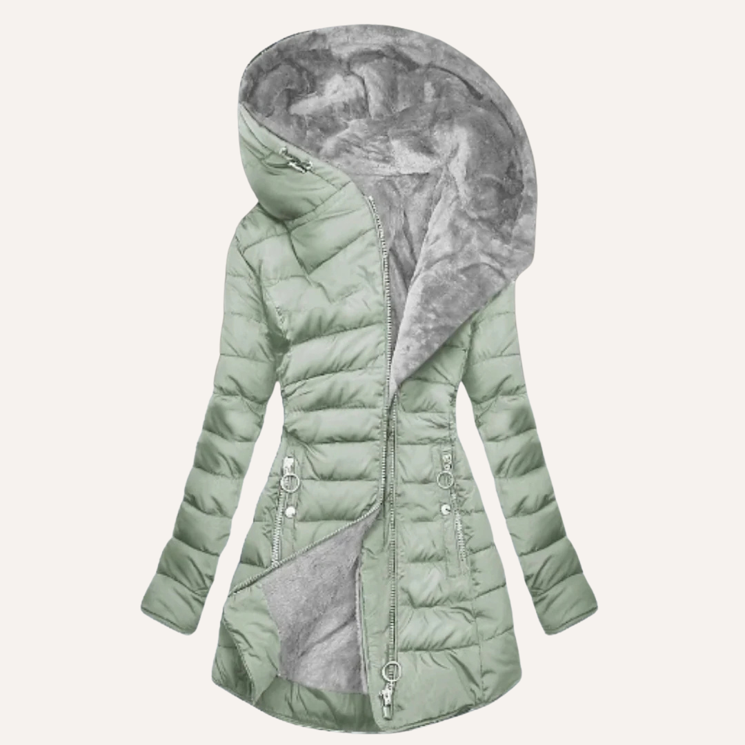 Women’s Insulated Waterproof Hooded Puffer Jacket 8