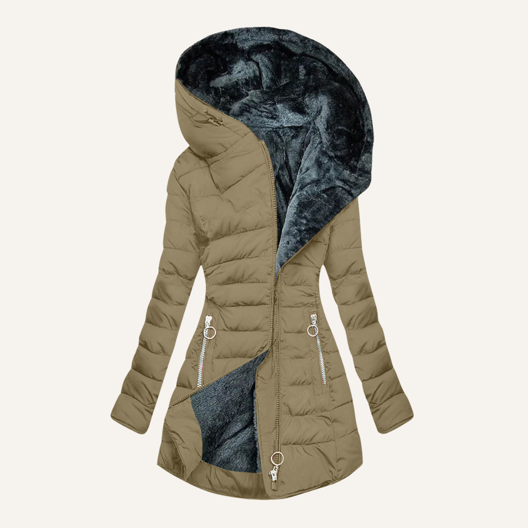 Women’s Insulated Waterproof Hooded Puffer Jacket 10