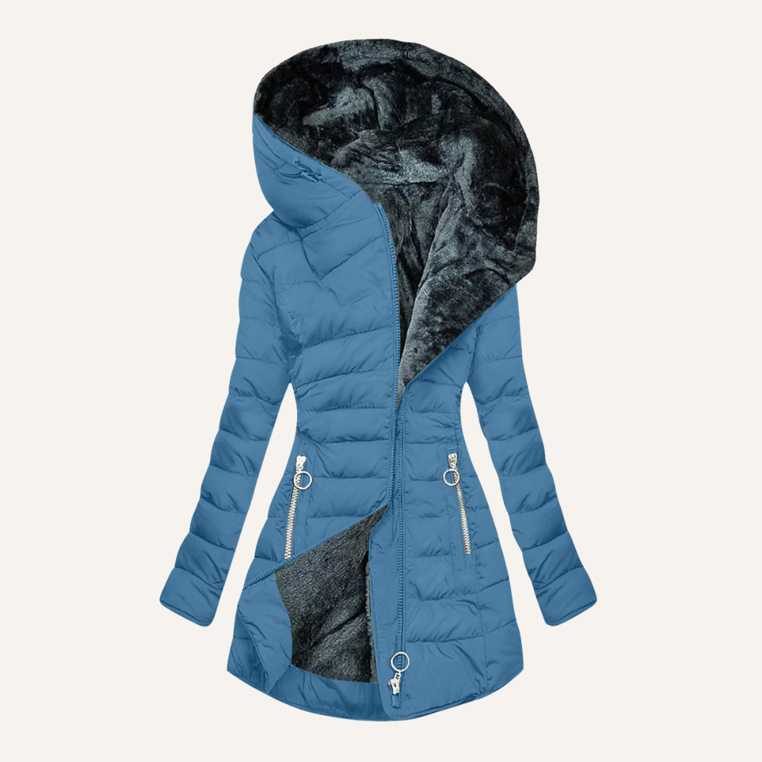 Women’s Insulated Waterproof Hooded Puffer Jacket 11