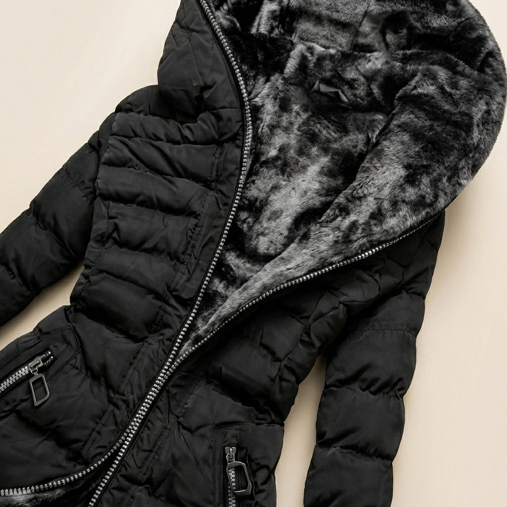 Women’s Puffer Coat Hooded Design