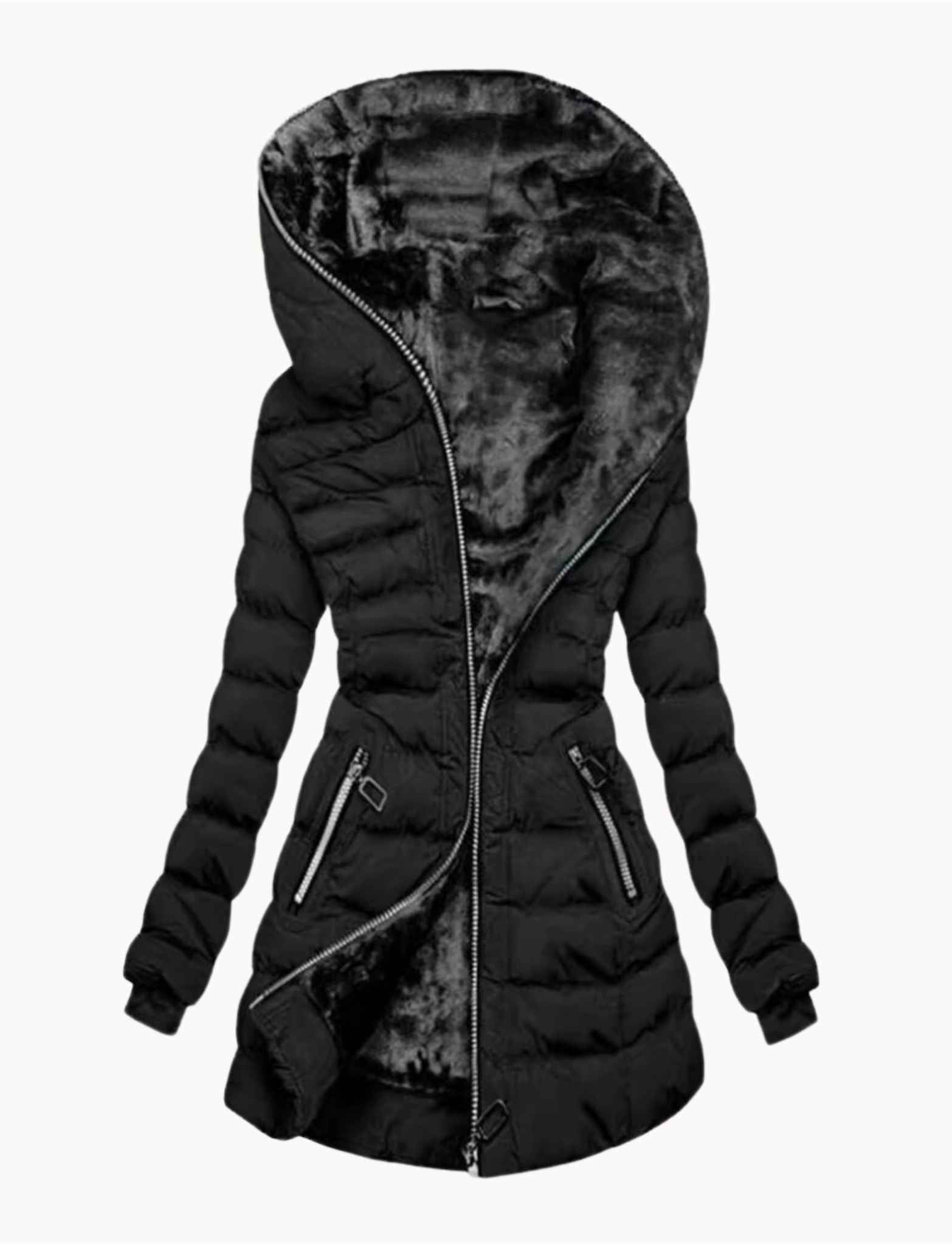 Women’s Insulated Waterproof Hooded Puffer Jacket 0