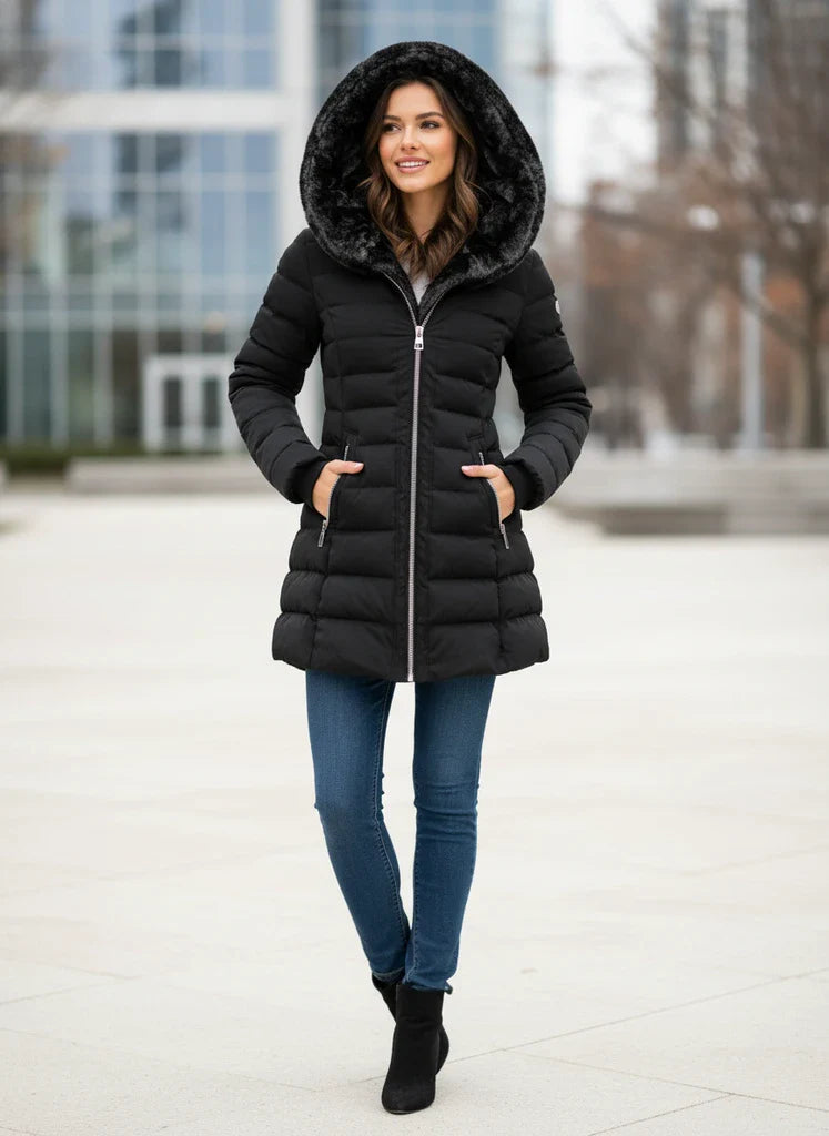 Women’s Insulated Waterproof Hooded Puffer Jacket 2