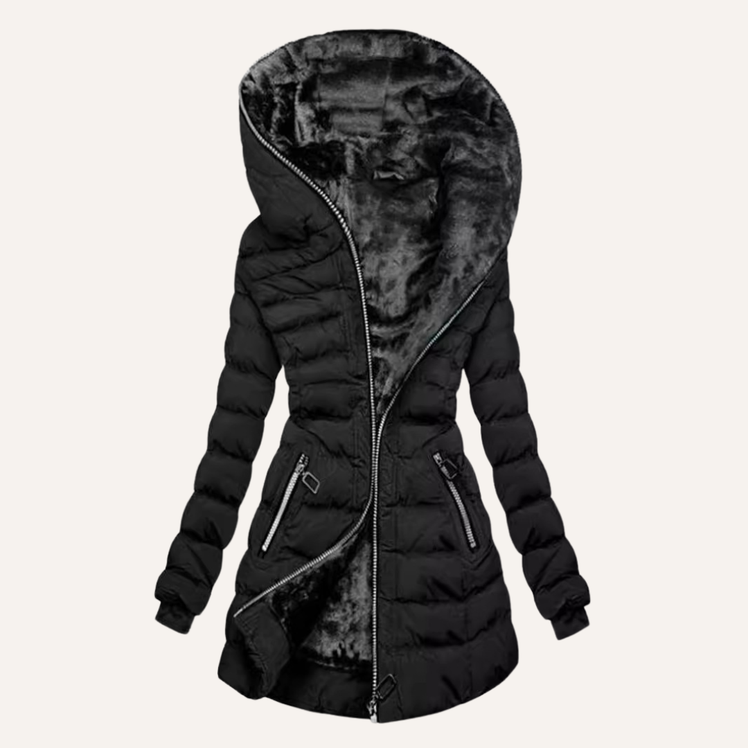 Women’s Insulated Waterproof Hooded Puffer Jacket 3