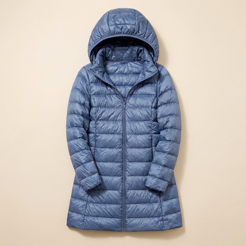 Women’s Puffer Jacket Hooded Design