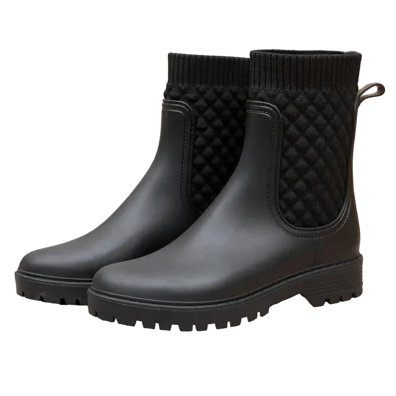 Comfortable Waterproof Women's Rain Boots - Livia Rain Luxe 0