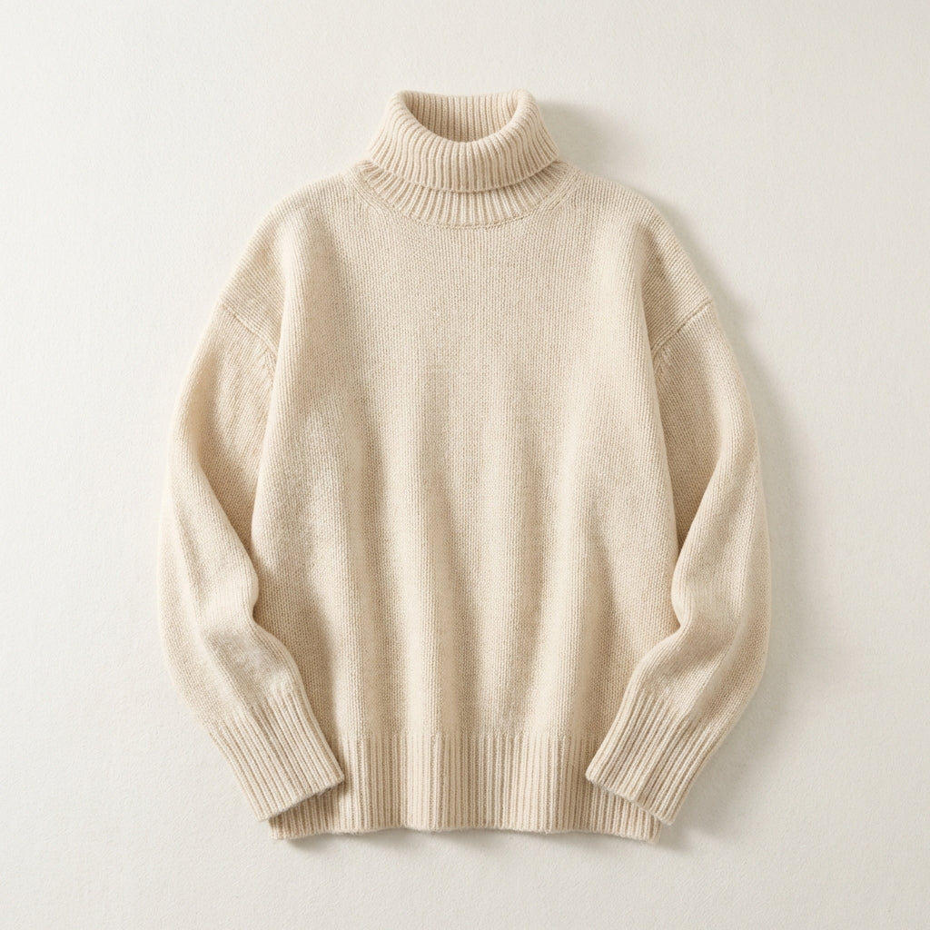 Women’s Pullover Sweater Banded Cuffs and Hem