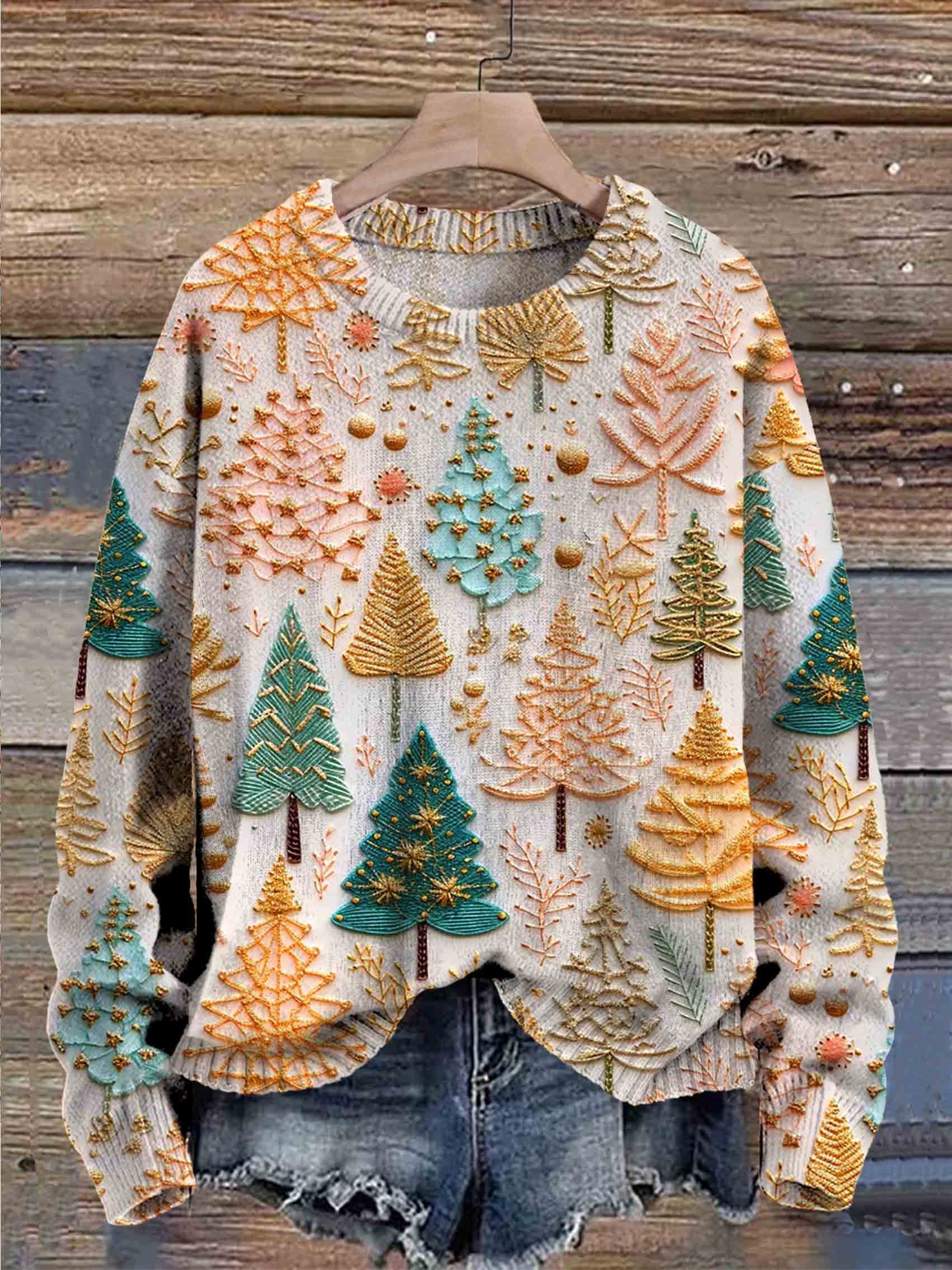 Karol | Knitted Christmas sweater for women 0