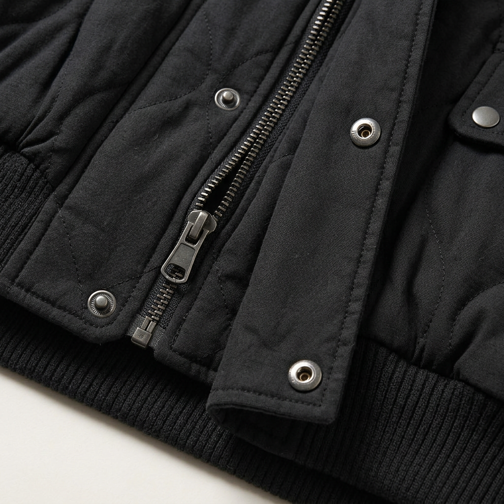 Women's Quilted Bomber Jacket