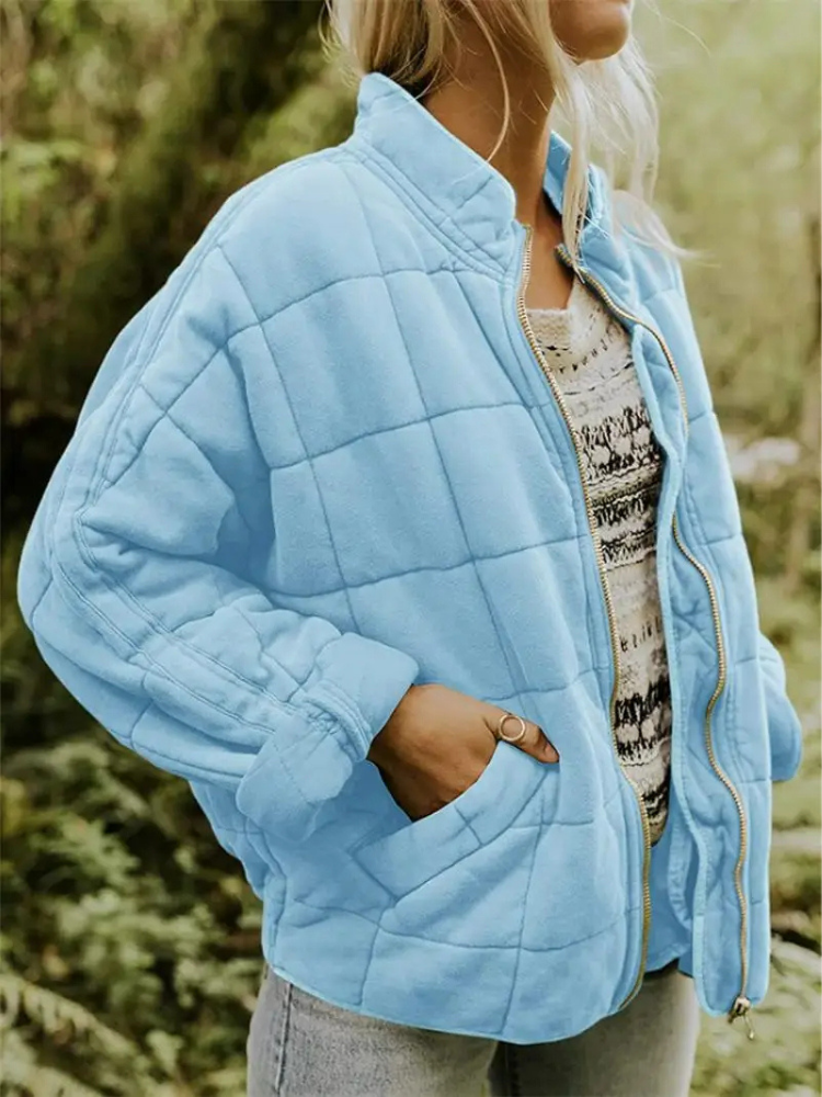 Jane Women's Quilted Jacket – Warm, Comfortable & Modern Style for Winter and Autumn 6