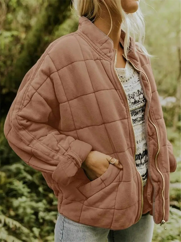 Jane Women's Quilted Jacket – Warm, Comfortable & Modern Style for Winter and Autumn 8