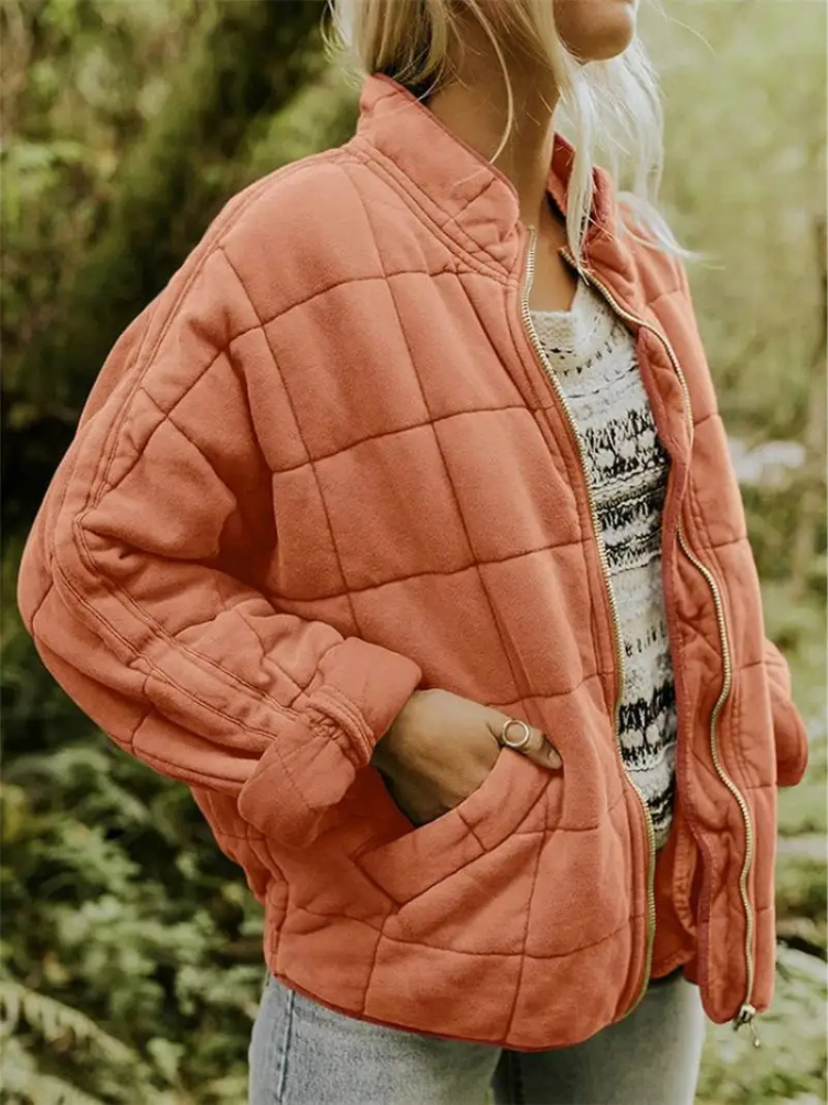 Jane Women's Quilted Jacket – Warm, Comfortable & Modern Style for Winter and Autumn 10