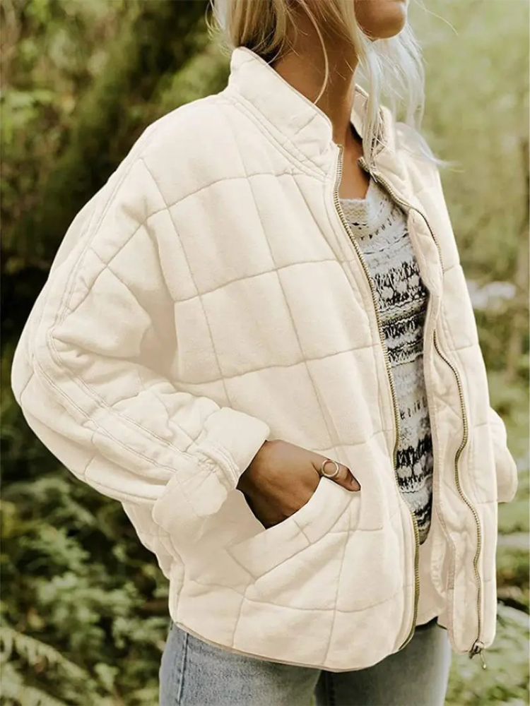 Jane Women's Quilted Jacket – Warm, Comfortable & Modern Style for Winter and Autumn 11