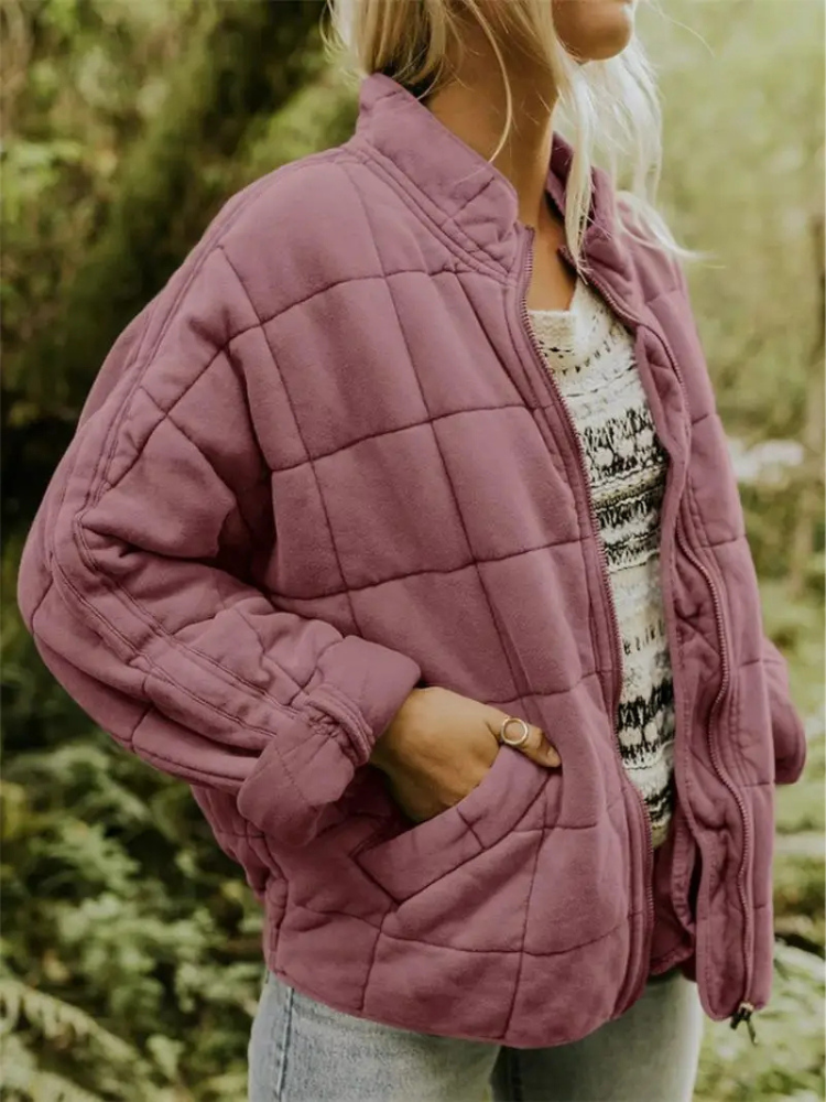 Jane Women's Quilted Jacket – Warm, Comfortable & Modern Style for Winter and Autumn 15
