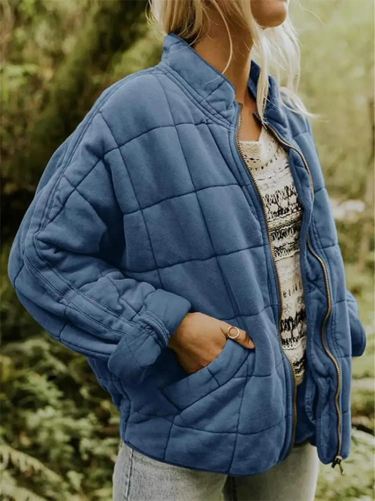 Jane Women's Quilted Jacket – Warm, Comfortable & Modern Style for Winter and Autumn 4