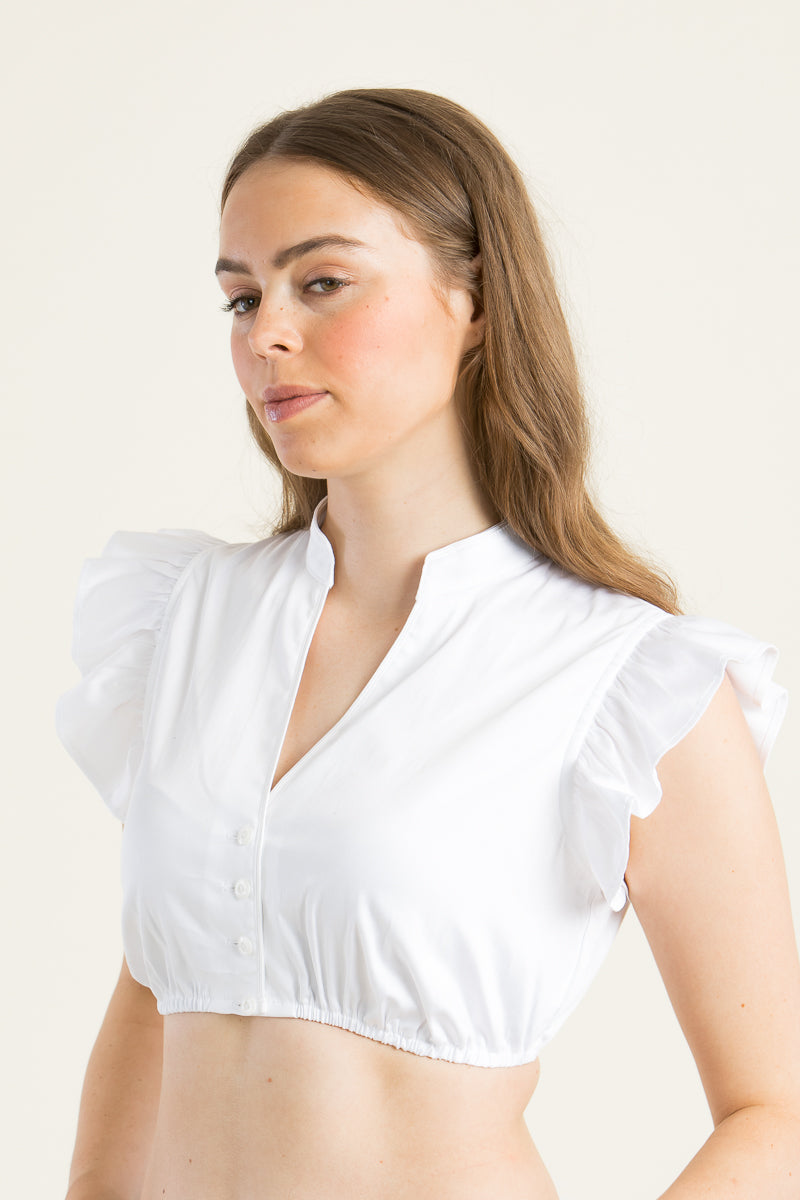 Wenger Kasandra dirndl blouse with wing sleeves 0