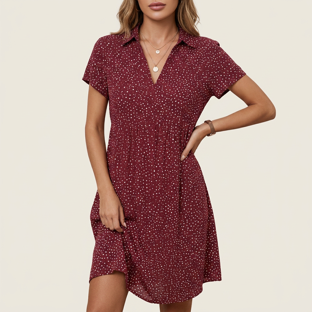 Women’s Shirt Dress Midi-Length