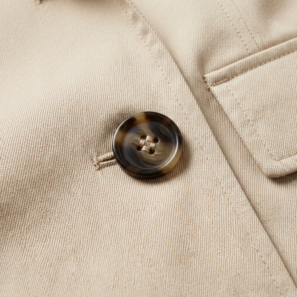 Women's Single-Breasted Trench Coat with Lapel Collar