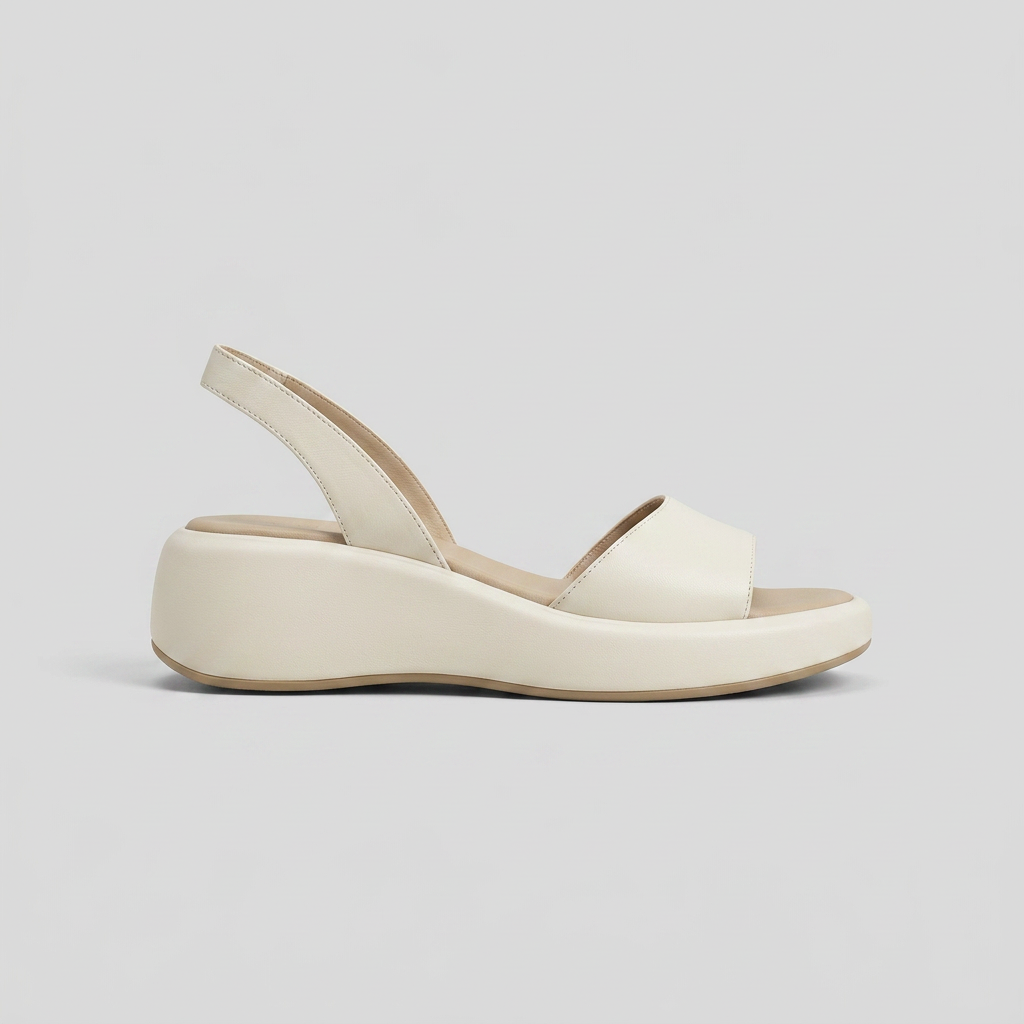 Women's Slingback Wedge Sandals with Open Toe