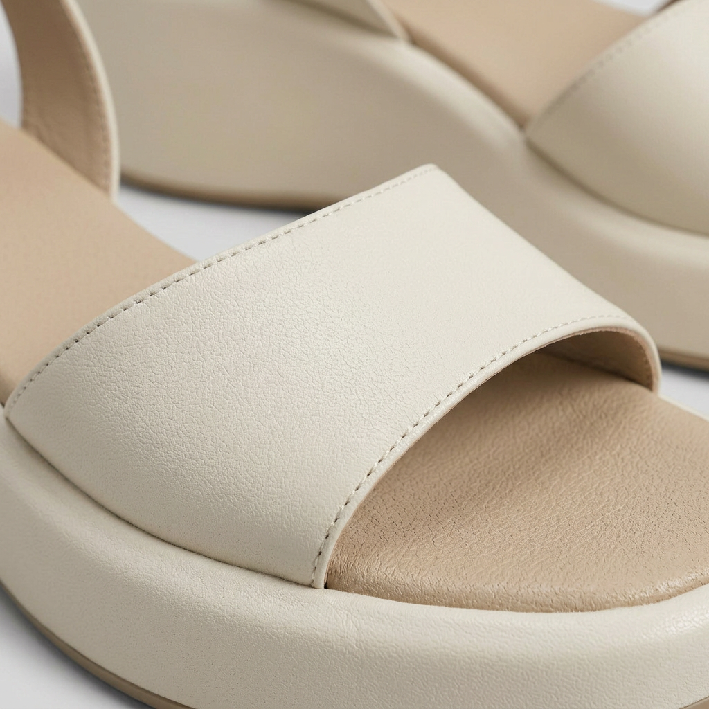 Women's Slingback Wedge Sandals with Open Toe