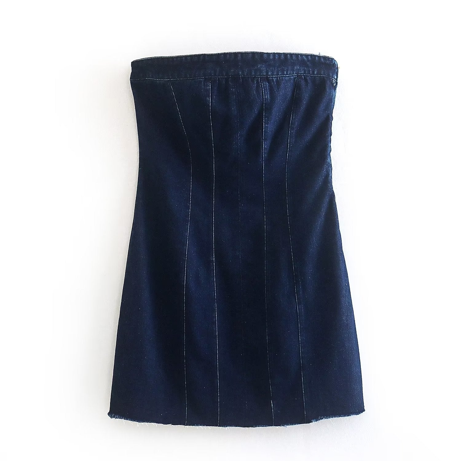 Bobbie Strapless Denim Dress | Cool and Unique 10