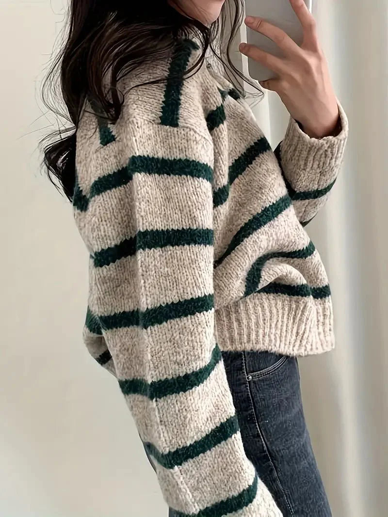 Octavia | V-neck knitted sweater 5