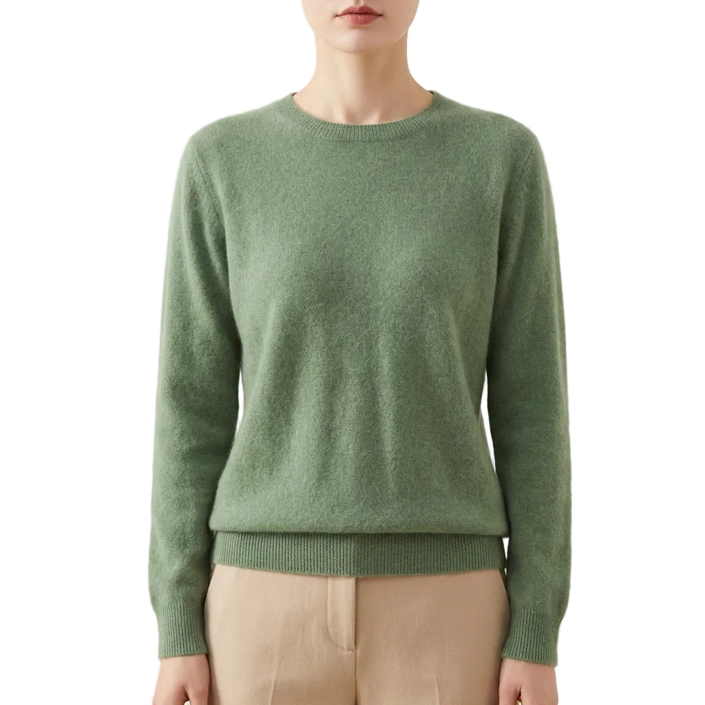 Women’s Sweater Crew Neck Pullover Style